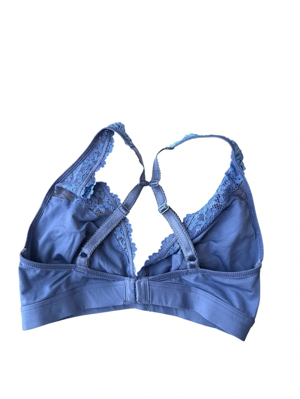 Wacoal Women’s 852191 Embrace Lace Soft Cup Wireless Bra Lingerie Blue Size 36